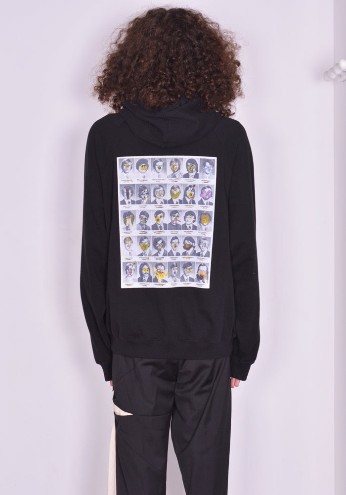 KUSIKOHC FLOWER MEN HOODIE BLACK FW22, 50%OFF SALE