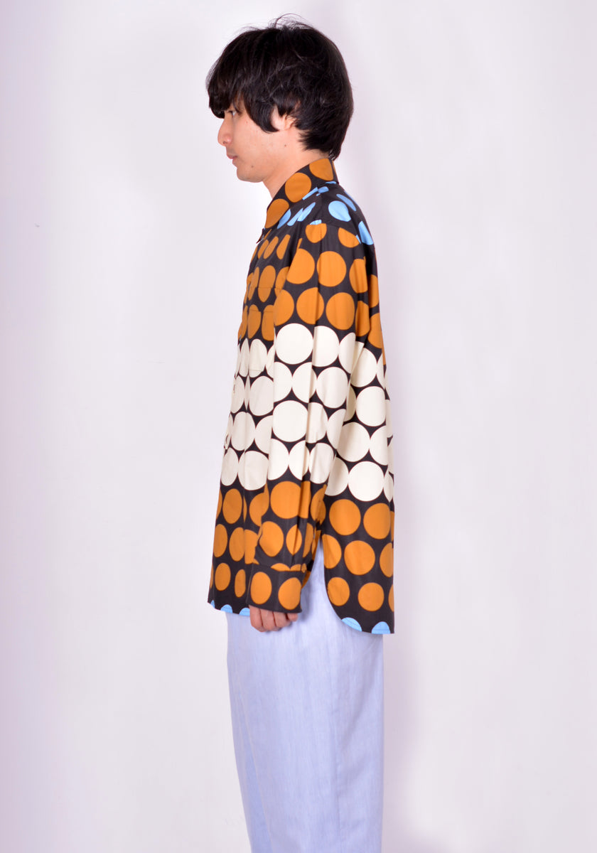 MARNI CUMU0212A0 POLKA DOT SHIRT FW21 | 50%OFF SALE – DOSHABURI