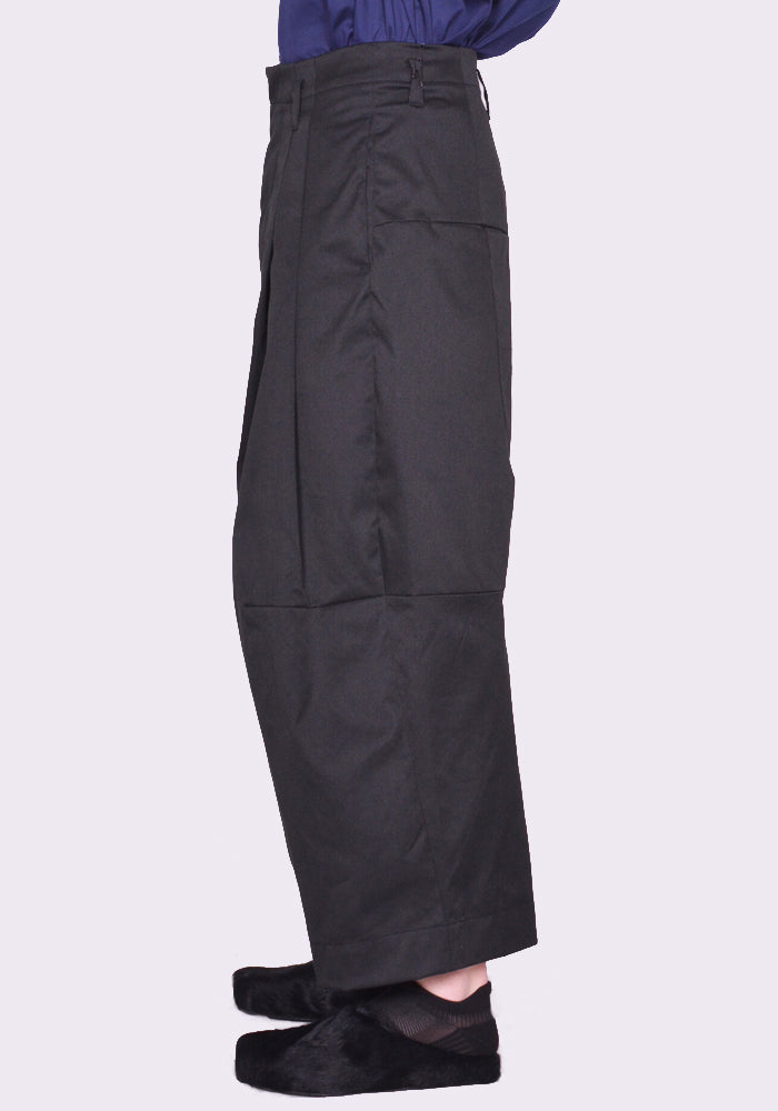 SHINYA KOZUKA MINT CONDITION BAGGY PANTS BLACK SS23 | DOSHABURI Shop