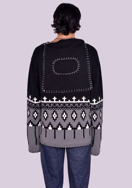 CHARLES JEFFREY LOVERBOY KNITTED BOO JUMPER FW24 | DOSHABURI Shop