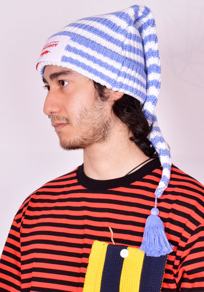 CHARLES JEFFREY LOVERBOY SLOPPY GIUSEPPE BEANIE BLUE SS25 | DOSHABURI 