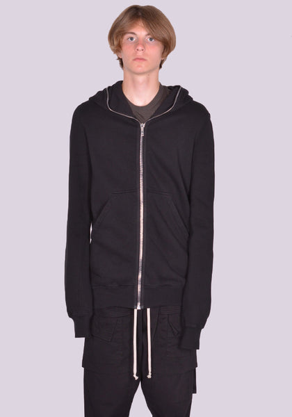 RICK OWENS DRKSHDW DU02D2291 F GIMP ZIP SWEAT HOODIE BLACK FW24 | DOSHABURI Online Shop