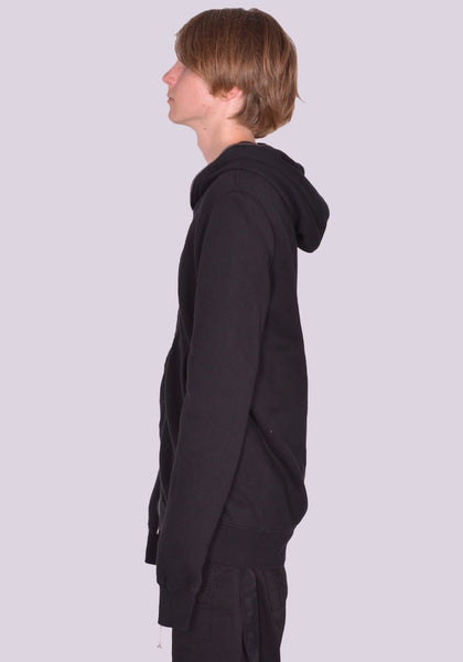 RICK OWENS DRKSHDW DU02D2291 F GIMP ZIP SWEAT HOODIE BLACK FW24 | DOSHABURI Online Shop