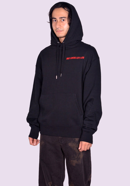 EGONLAB. LAPINOU SWEAT HOODIE BLACK FW24 | DOSHABURI Online Shop