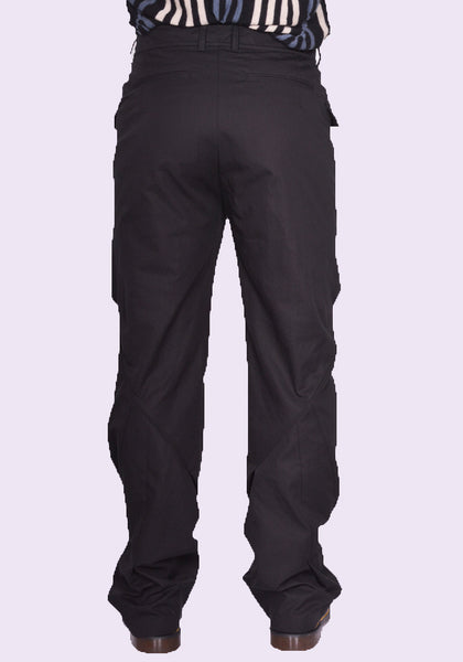 KIKO KOSTADINOV MEN ALEC K-DART TROUSERS BLACK SS25 | DOSHABURI Shop