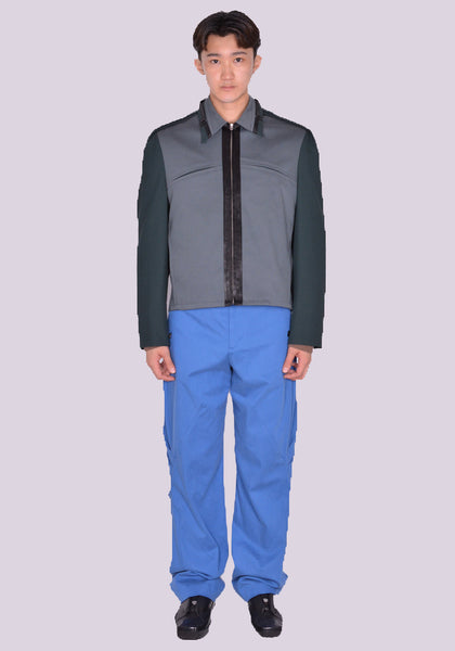 KIKO KOSTADINOV MEN UGO BLOUSON GREY/GREEN/BLACK | 50%OFF SALE | DOSHABURI Online Shop