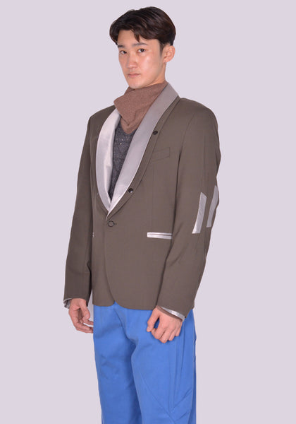 KIKO KOSTADINOV ORSON FORMAL BLAZER ARMY GLEEN SS24 | 50%OFF SALE | DOSHABURI online shop