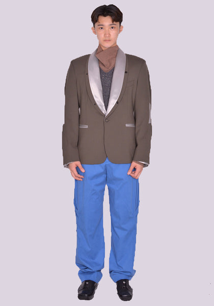 KIKO KOSTADINOV ORSON FORMAL BLAZER ARMY GLEEN SS24 | 50%OFF SALE | DOSHABURI online shop