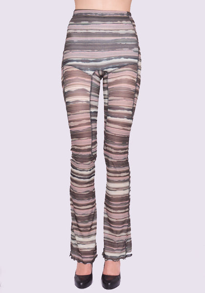 KNWLS HALCYON LEGGINGS BLEACH STRIPE FW24 | DOSHABURI Online Shop