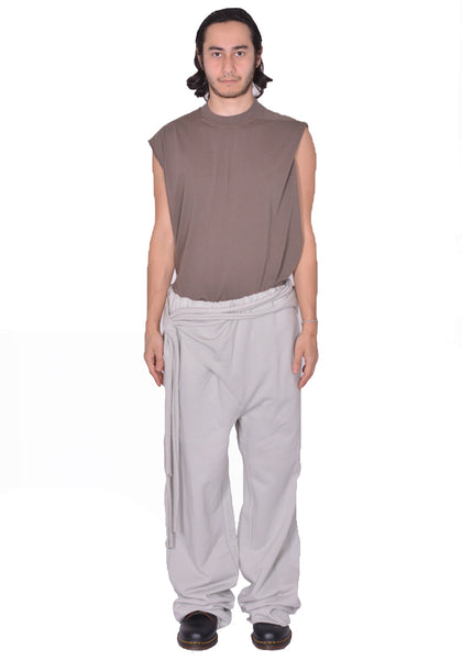 OTTOLINGER UNISEX WRAP TRACK PANTS GREY SS25 | DOSHABURi Online Shop