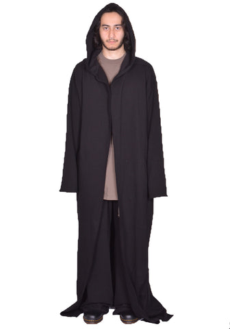 RICK OWENS DRKSHDW DRAGGING GIMP HOODIE BLACK SS25 | DOSHABURI Shop