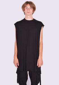 RICK OWENS DRKSHDW DU02D2158 RN TARP T-SHIRT BLACK FW24 | DOSHABURI Online Shop