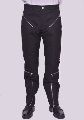 RICK OWENS MEN HEADON UTILITY PANTS BLACK FW24 | DOSHABURI Online Shop