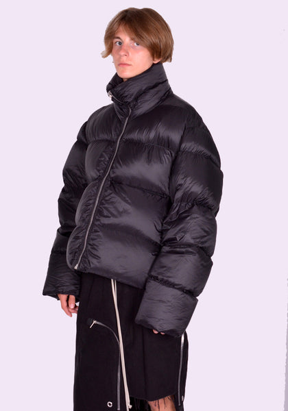 RICK OWENS MEN RU02D6745 NPD3 09 TURTLE JACKET BLACK fW24 | DOSHABURI Online Shop