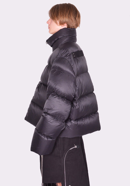 RICK OWENS MEN RU02D6745 NPD3 09 TURTLE JACKET BLACK fW24 | DOSHABURI Online Shop