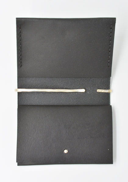 WERKSTATT:MÜNCHEN M9043 LEATHER CARD CASE #3 BLACK | DOSHABURI Shop