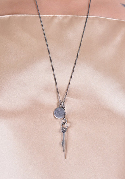 WERKSTATT:MÜNCHEN M3877 NECKLACE NOW SILVER | DOSHABURI Online Shop