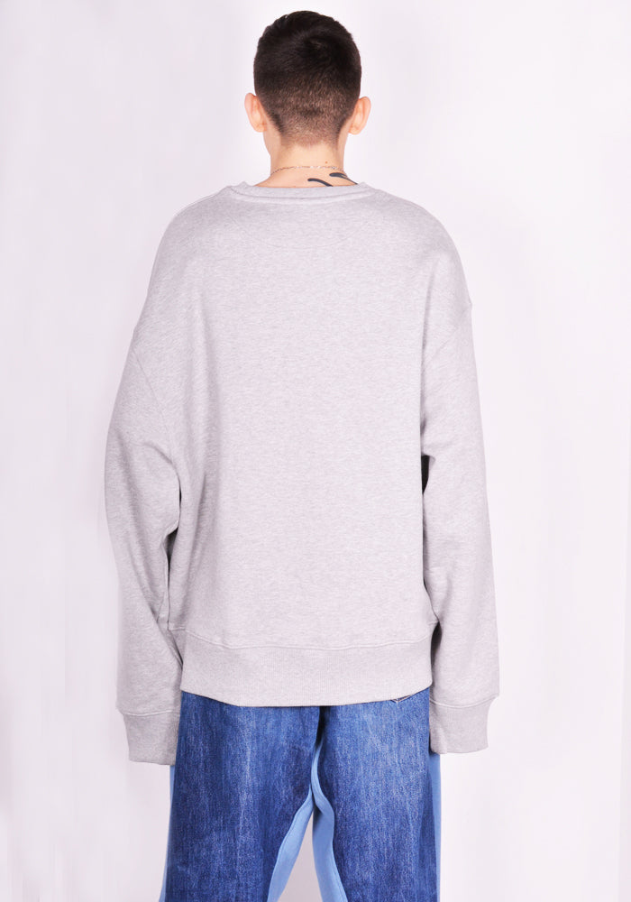 BLESS N° 77 5318 MULTICOLLECTION IV SWEATER HEATHER GREY