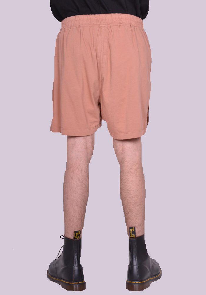 RICK OWENS DRKSHDW DU01D1367 RN PHLEG BOXER SHORTS DARK PINK