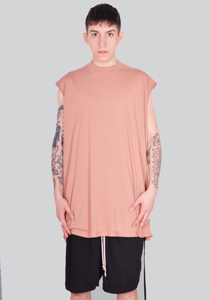 RICK OWENS DRKSHDW TARP T-SHIRT DARK PINK SS24 | DOSHABURI Online Shop