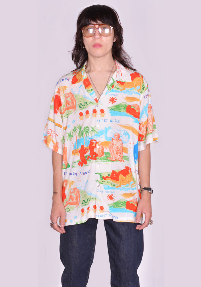 ENDLESS JOY FARAWAY PLACES SHORT SLEEVE SHIRT SS23 | 50%OFF SALE