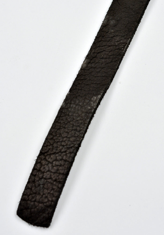 GUIDI BLT0 BISON FULL GRAIN LEATHER BELT BLACK | DOSHABURI Online Shop