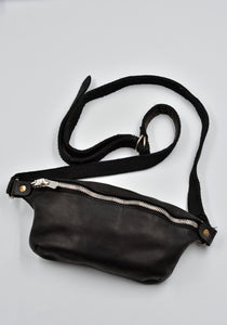 GUIDI BV06 SOFT HORSE FULL GRAIN LEATHER SMALL CROSSBODY BAG BLACK | DOSHABURI Online Shop