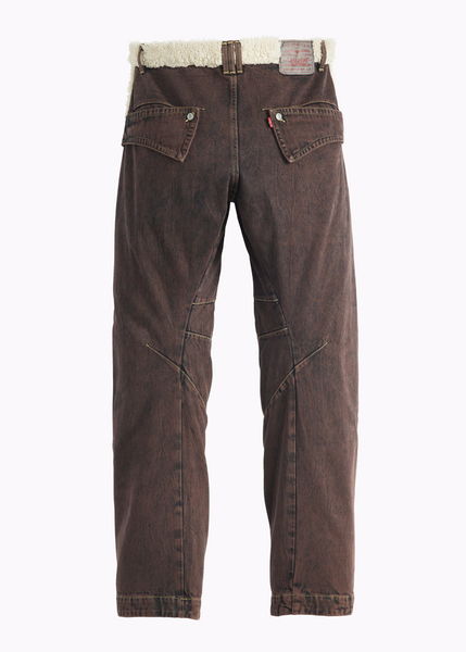 KIKO KOSTADINOV x LEVI'S 000GM-0000 FAUN TWISTED JEANS BROWN FW24 | DOSHABURI Online Shop