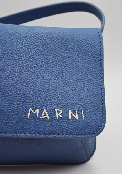 MARNI PHMI0023U0 SHOULDER POCHETTE MOSS BLUE SS24 | DOSHABURI Online Shop