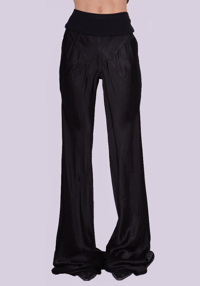 Buy BuyNewTrend Black Solid Lycra Full Length Women Palazzo Pant Online at  Best Prices in India - JioMart.