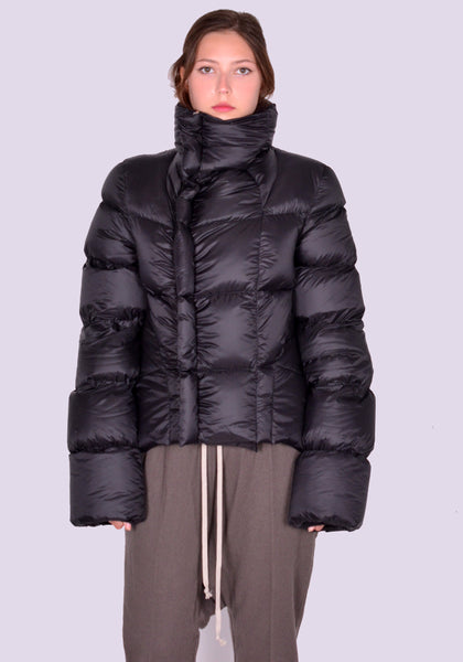 RICK OWENS WOMEN NASKA DUVET JACKET BLACK FW24 | DOSHABURI Online Shop