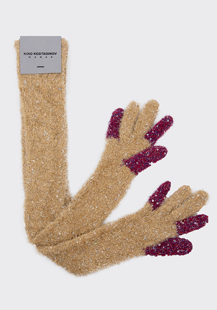 Champagne Gloves