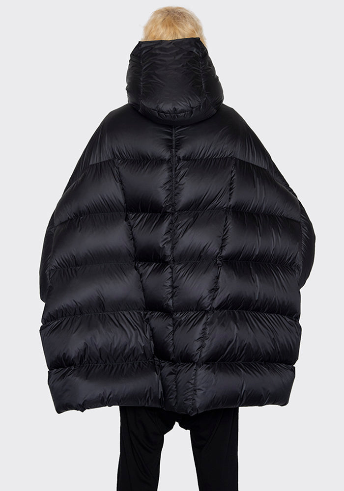 RICK OWENS RU02B2796 NZD4 09 DUVET JUMBO PETER JACKET BLACK