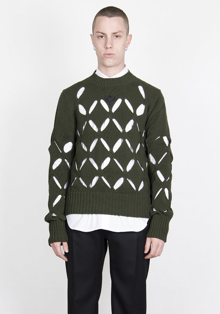 Stefan Cooke 20aw Slashed Sweaterタグも残ってます